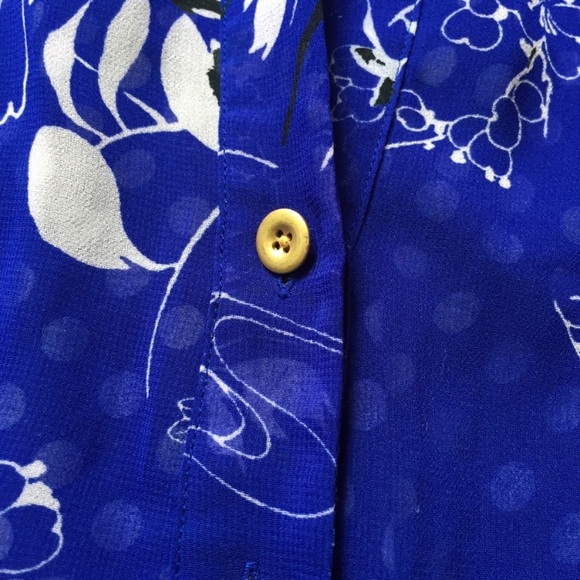 Anthropologie Leifnotes Sheer Printed Top - Picture 6 of 10